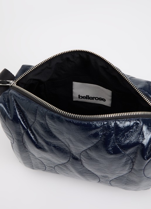 Bellerose Dames Hobbes crossbodytas met verstelbare schouderriem in de kleur Donkerblauw
