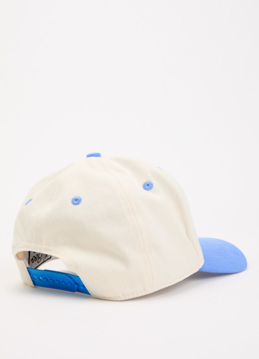 Lil' Boo Jongens Pet met logo in de kleur Blauw, maat: 52-55 cm