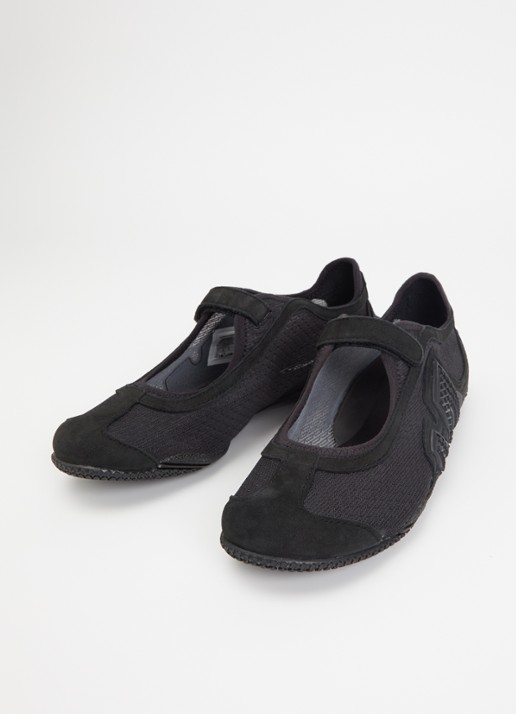 Merrell Dames Relay Tour Mary Jane sneaker van mesh met details van suède in de kleur Zwart, maat: 40
