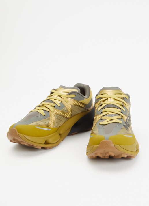 Merrell Dames MTL Speedarc Peak sneaker met logo in de kleur Mosterd, maat: 39