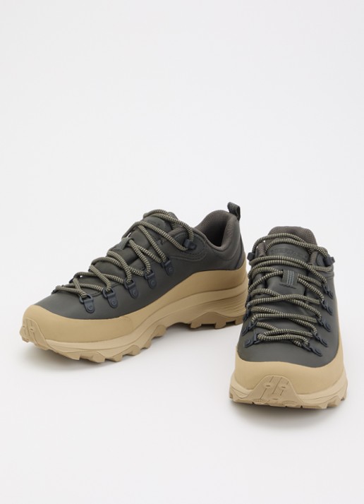 Merrell Heren Ontario Speed sneaker van leer in de kleur Bronsgroen, maat: 43