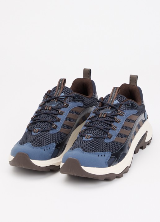 Merrell Heren Moab Speed 2 Vent sneaker van mesh in de kleur Donkerblauw, maat: 44