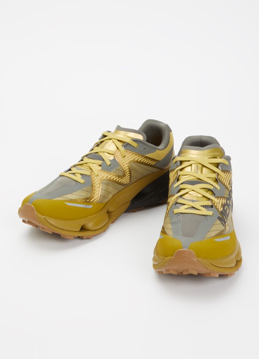 Merrell Heren MTL SpeedArc Peak sneaker met logo in de kleur Mosterd, maat: 46