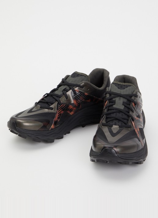 Merrell Heren Agility Peak 6 sneaker van mesh met logo in de kleur Zwart, maat: 43