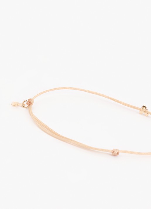 Bibi Camille Meisjes Armband met bedel verguld in de kleur Goud, maat: OS