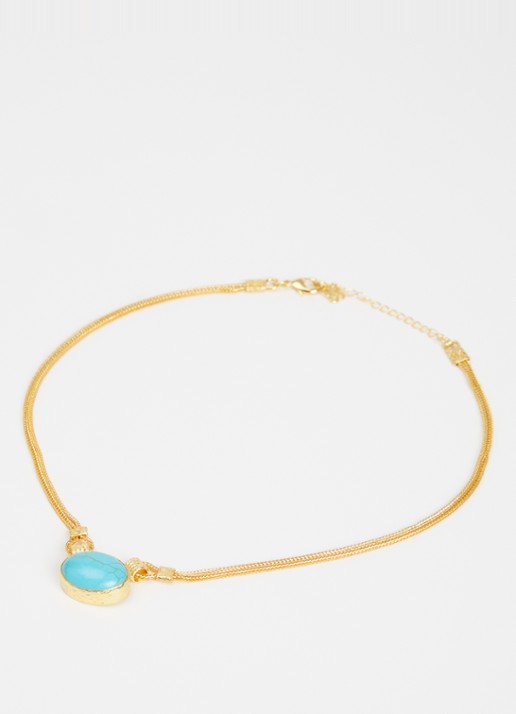 Ottoman Hands Dames Daphne ketting verguld