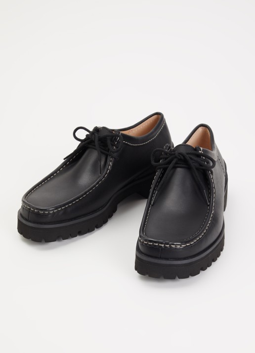 Clarks Originals Heren Walla Yukoner veterschoen van leer in de kleur Zwart, maat: 46