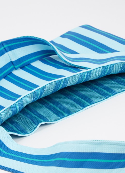 MOSJ Atelier Dames Elba crossbodytas met uitneembaar etui in de kleur Blauw, maat: One Size