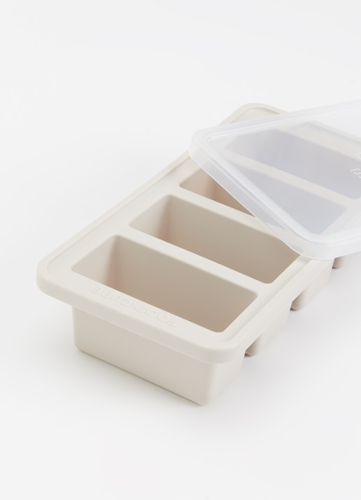 Original Food Cube Mealprep bak 4 x 0,25 l Beige - Deal