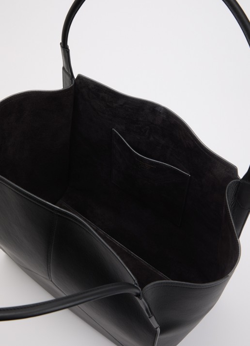 Victoria Beckham Dames Victoria shopper van kalfsleer in de kleur Zwart, maat: One Size