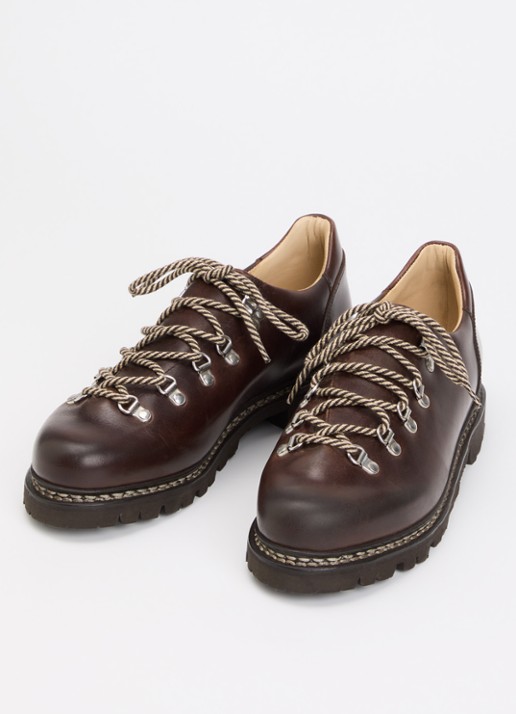 Paraboot Heren Clusaz veterschoen van leer in de kleur Kastanjebruin, maat: 46