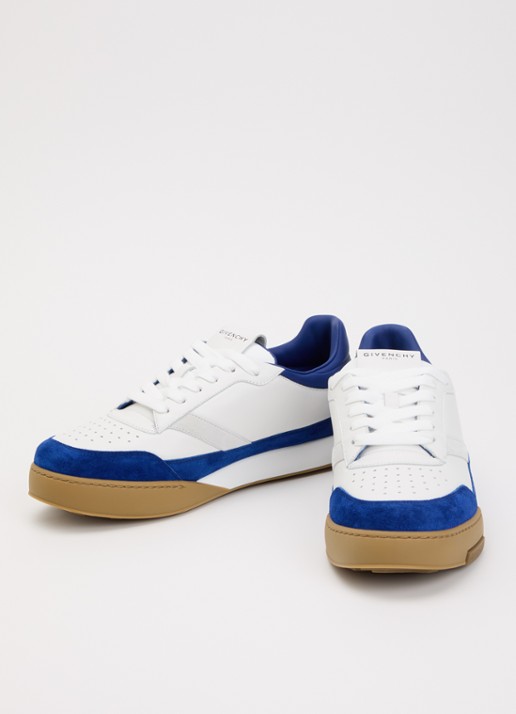 Givenchy Heren Yard sneaker van kalfsleer met suède details in de kleur Blauw, maat: 41