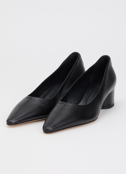 Dear Frances Dames Topo pump van leer in de kleur Zwart, maat: 41
