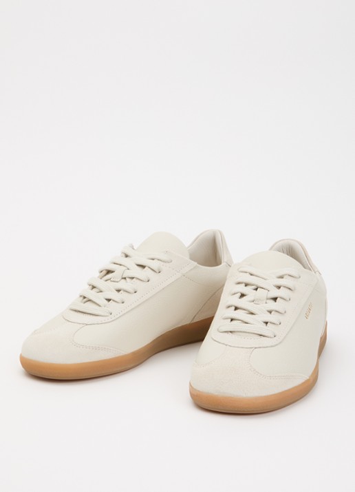 Axel Arigato Dames Zane sneaker van suède in de kleur Gebroken wit, maat: 41