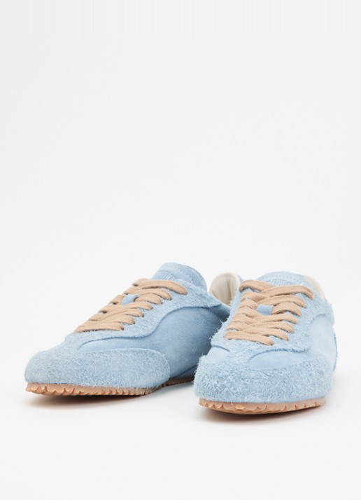 Axel Arigato Dames Daze sneaker met suède details in de kleur Blauw, maat: 41