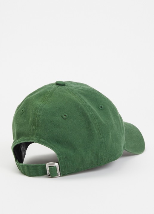 New Era Heren Pet met logoborduring in de kleur Groen, maat: One Size