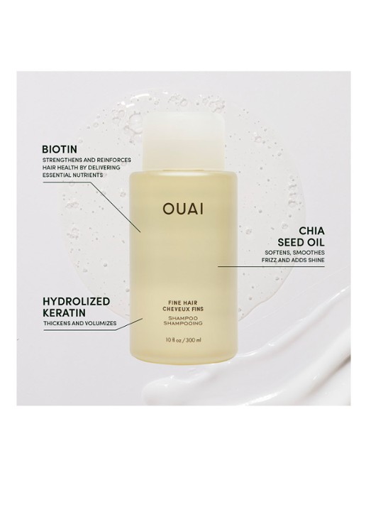 OUAI Fine Hair Shampoo - shampoo voor fijn haar 300 ML Verzorging - Deal