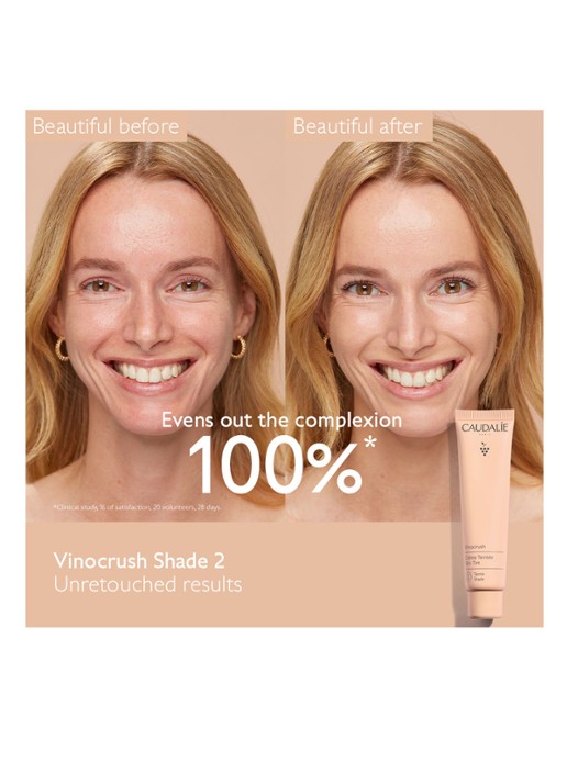 Caudalie Vinocrush CC-crème Tint 2 30 ML Make-up - Deal