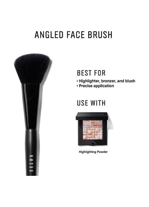 Bobbi Brown Angled Face Brush Foundationkwast - foundation kwast 1MAAT Make-up - Deal