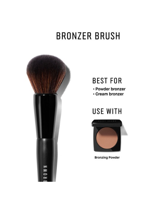 Bobbi Brown Bronzer Brush Kwast voor het aanbrengen van bronzer - make-up kwast 1MAAT Make-up - Deal