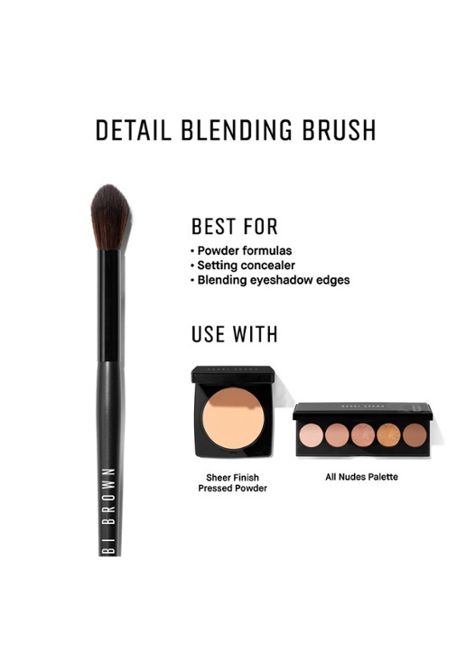 Bobbi Brown Detail Blending Brush Foundationblendkwast - foundation kwast 1MAAT Make-up - Deal