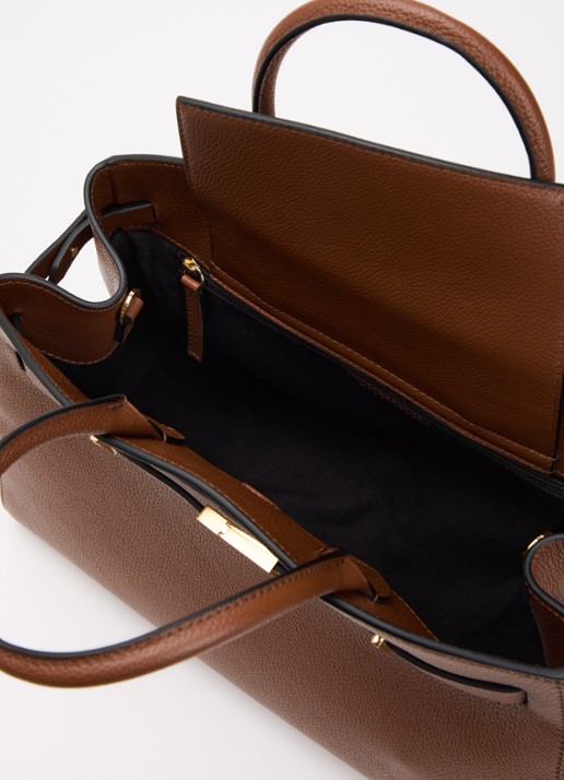 DeMellier Dames The Midi Hudson handtas met afneembare schouderriem in de kleur Hazelnootbruin, maat: 1SZ