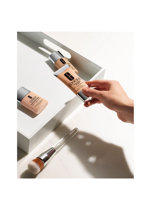Clinique Buff Foundation Brush - foundation kwast 1 maat Make-up - Deal