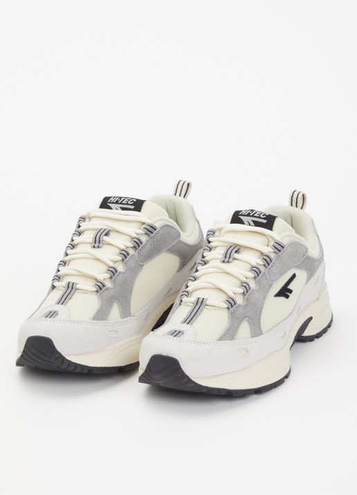 Hi-Tec Dames HTS Flash ADV Racer sneaker met suède details in de kleur Grijs, maat: 36
