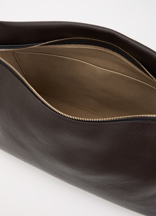 Wandler Dames Penelope Tote schoudertas van kalfsleer in de kleur Donkerbruin, maat: 1SZ