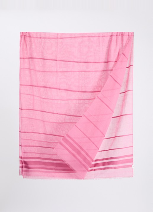 Becksöndergaard Dames Milena sjaal in wolblend 180 x 80 cm in de kleur Roze, maat: ONE SIZE