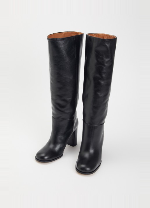 Toral Dames Serena laars van leer in de kleur Zwart, maat: 38