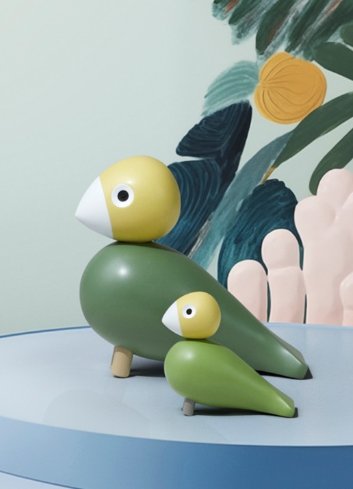 Kay Bojesen Liv & Lykke ornament 11 cm Groen - Deal