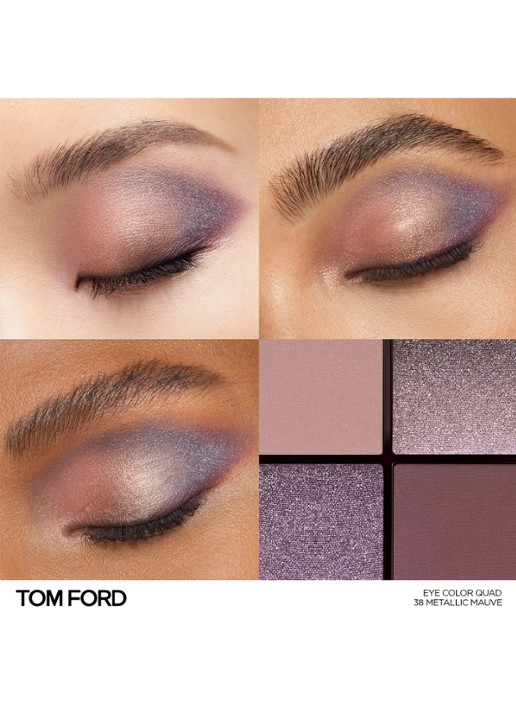 TOM FORD Runway Eye Color Quad Crème - oogschaduw palette 38 Metallic Mauve 8gr. Make-up - Deal