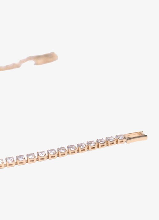 Maje Dames Armband met zirkonia in de kleur Goud