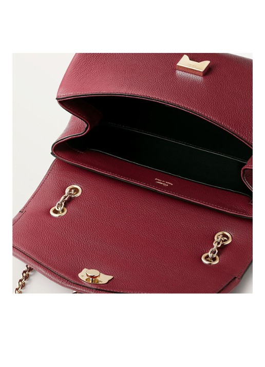 Cartier Dames Panthère de Cartier Small crossbodytas van kalfsleer CRL1002398 in de kleur Bordeauxrood