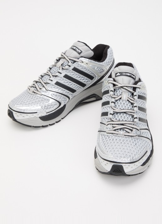 Adidas Dames Adistar Control 5 sneaker met mesh details in de kleur Antraciet, maat: 37 1/3
