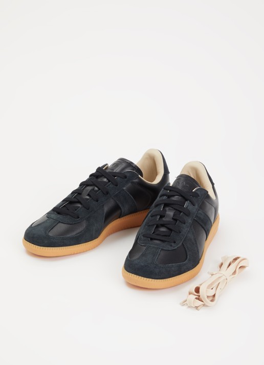 Adidas Dames Army sneakers van leer met suède details in de kleur Zwart, maat: 40
