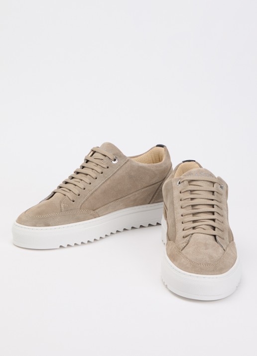 Mason Garments Heren Tia Nativo sneaker van suède in de kleur Beige, maat: 47