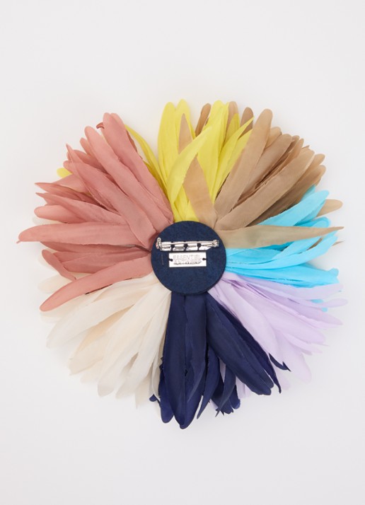 Essentiel Antwerp Dames Jortensia broche in de kleur Multicolor