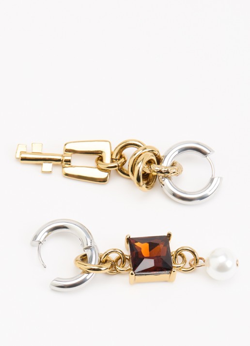Essentiel Antwerp Dames Oorringen met hanger in de kleur Goud