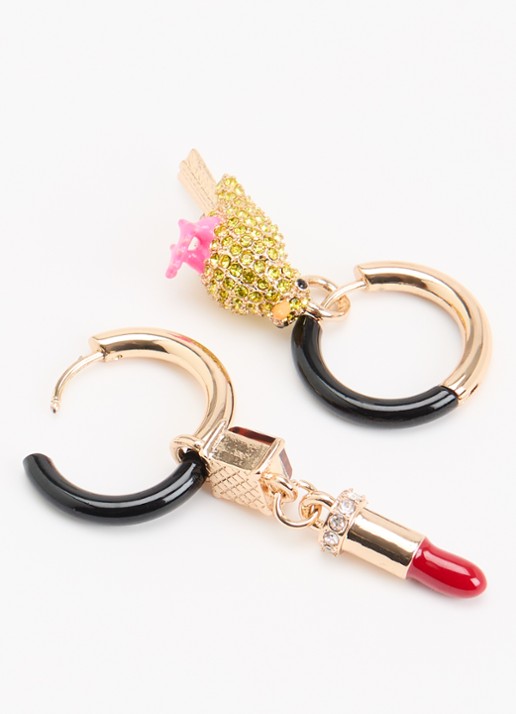 Essentiel Antwerp Dames Oorringen met hanger in de kleur Goud