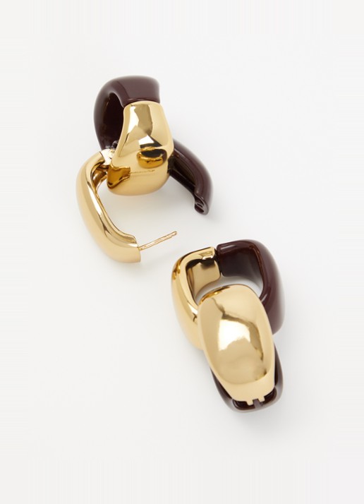 Essentiel Antwerp Dames Karrie oorbellen met hanger in de kleur Goud