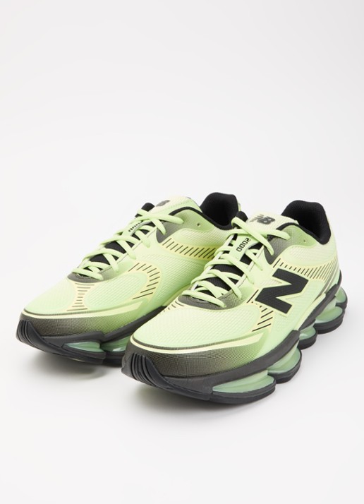 New Balance Heren 2000 sneaker met mesh details in de kleur Lime, maat: 46,5
