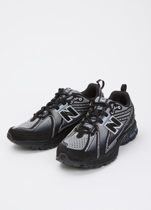 New Balance Heren 1906 sneaker met mesh details in de kleur Zwart, maat: 43