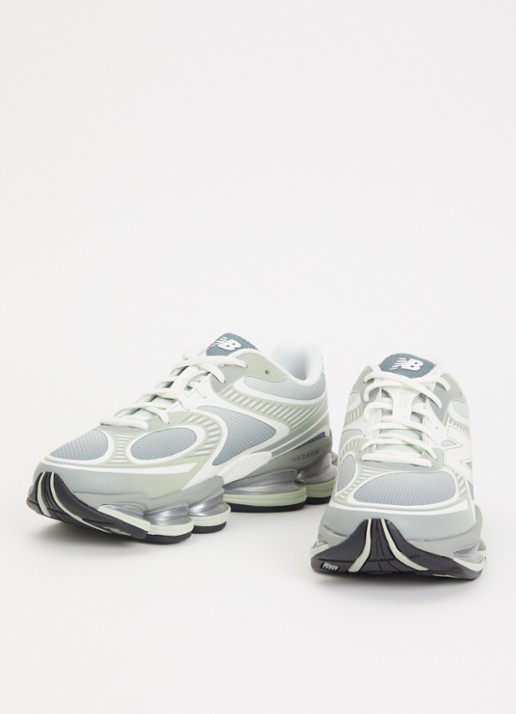 New Balance Heren ABZORB 2000 sneaker met details van mesh in de kleur Lindegroen, maat: 42,5