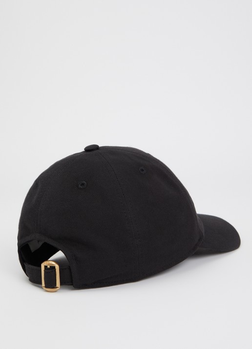 Chloé Dames Signature pet met logoborduring in de kleur Zwart, maat: M
