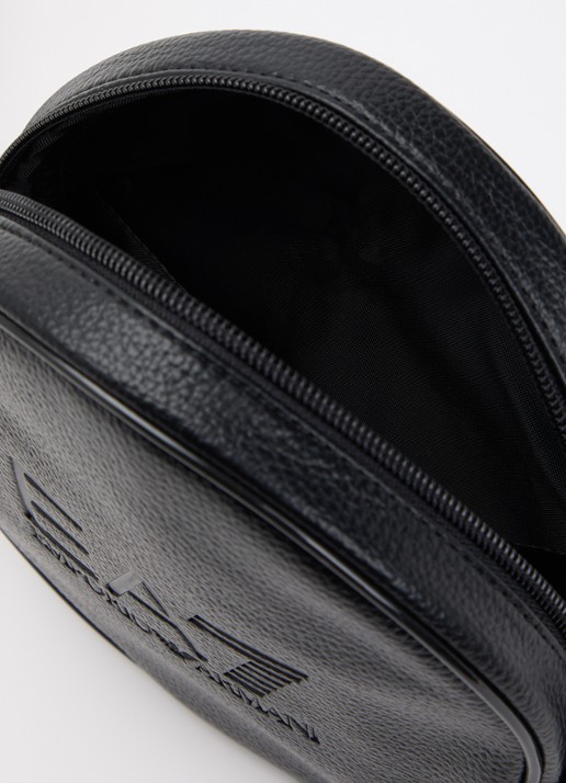Armani Dames Crossbodytas van imitatieleer met verstelbare schouderriem in de kleur Zwart