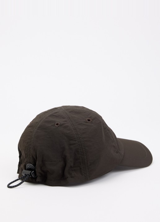 Jacquemus Dames De Baluchon pet met logoborduring in de kleur Donkerbruin, maat: 60
