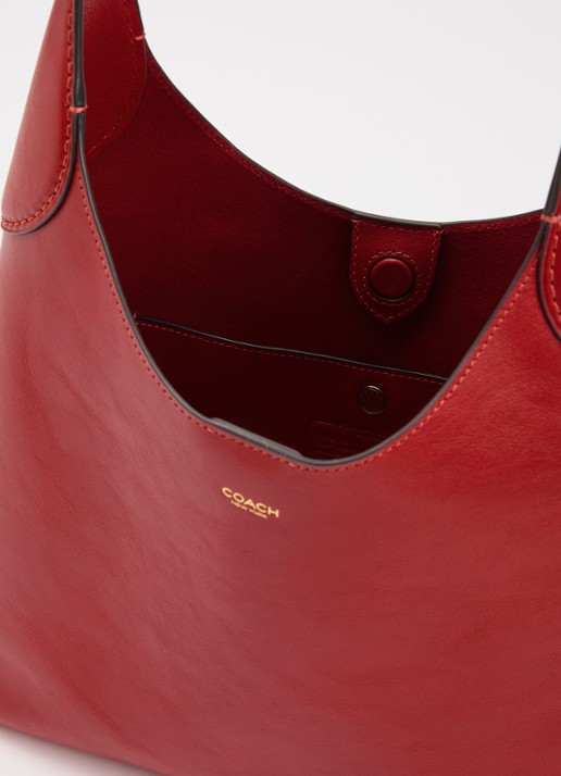 Coach Dames Brooklyn 28 schoudertas van leer in de kleur Rood, maat: 1SZ