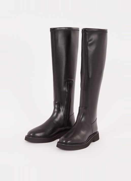 Whistles Dames Laars van leer in de kleur Zwart